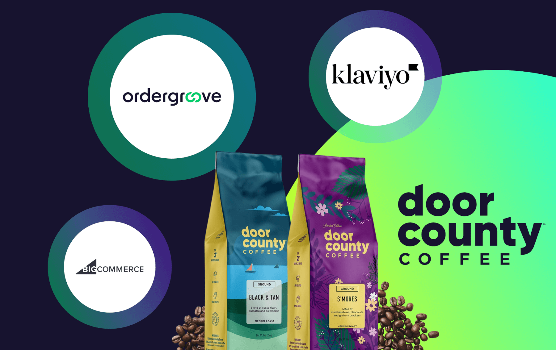 How Door County Coffee uses Ordergroove and Klaviyo to personalize seasonal upsell campaigns to grow recurring revenue Featured Image