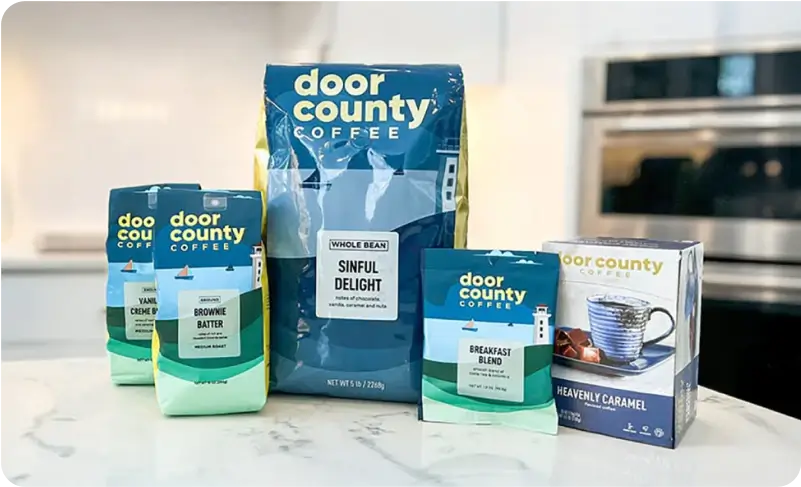 How Door County Coffee uses Ordergroove and Klaviyo to personalize seasonal upsell campaigns to grow recurring revenue Featured Image